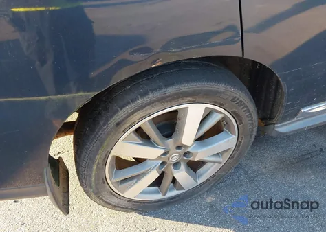 2014 Nissan Pathfinder Platinum из США, поврежденный, VIN 5N1AR2MM3EC714449